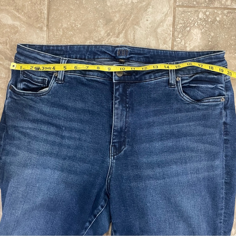 Kut from the Kloth Dark Blue Ankle Jeans - Picture 12 of 16